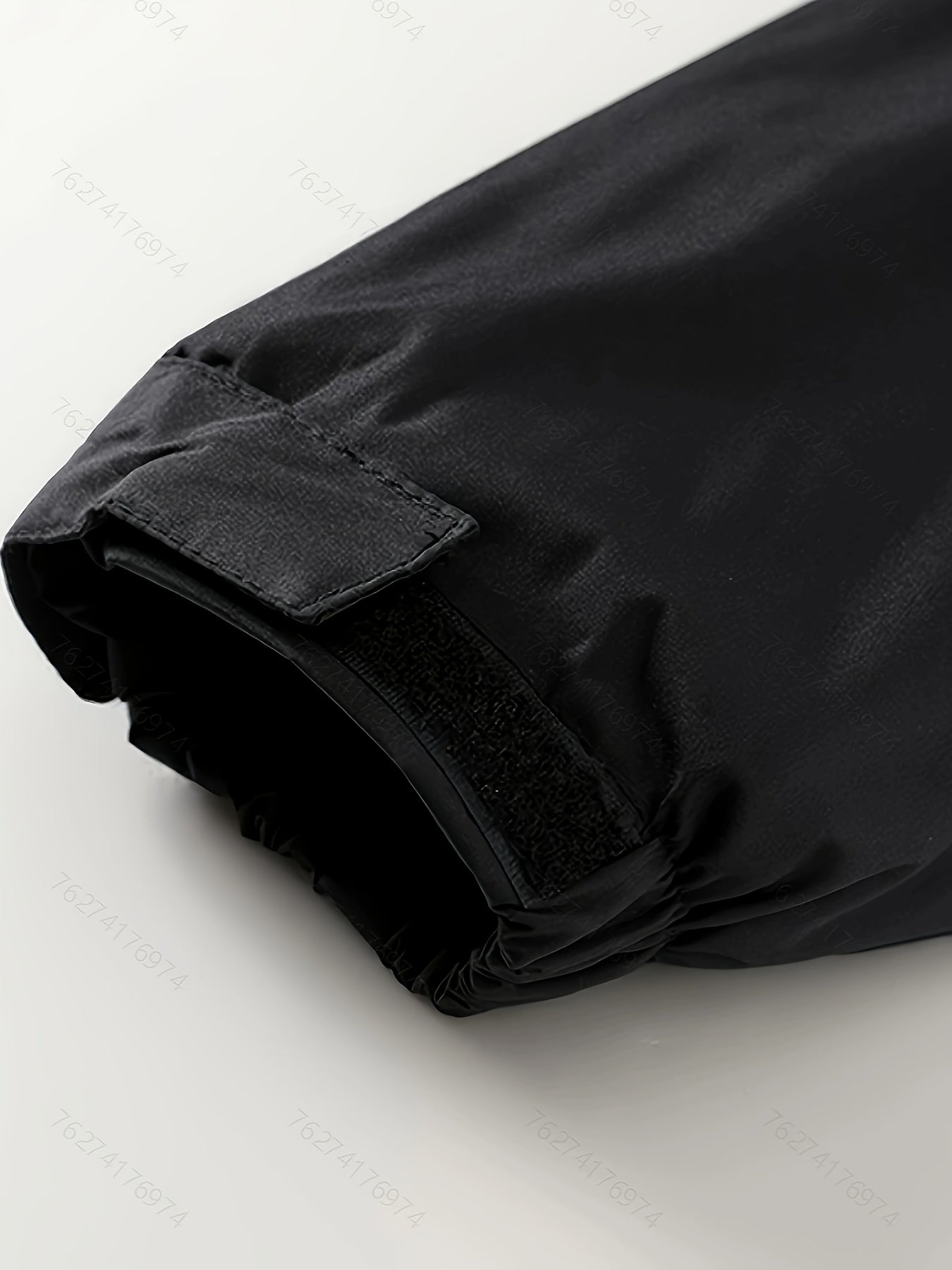 Thick Warm Hooded Polyester Jacket - Men's Casual Windproof Leisure Style Outerwear for Fall/Winter - Zip-Up Conventional Version Autumn/Winter