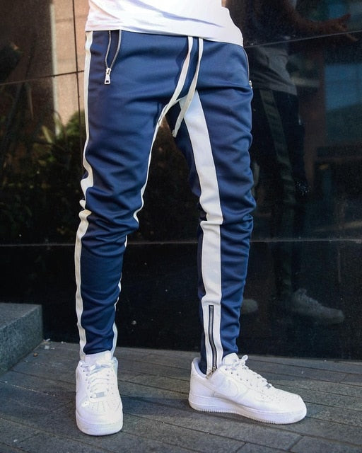 Mens Joggers Casual Pants Men Bottoms Tracksuit Hip Hop Streetwear Skinny Trousers Jogger Sweatpants Sportswear Track Pants