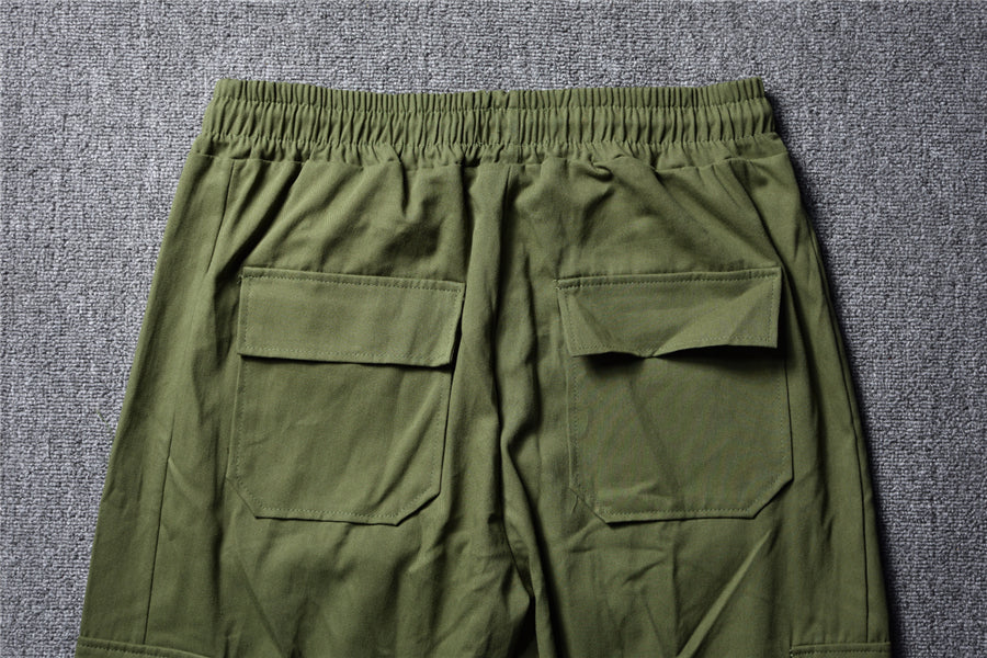 Men Street Apparel Cargo Brand Pants Hip Hop Sweatpants Fashion Pants Gyms Casual Jogging Pants Men's Fastener Pants