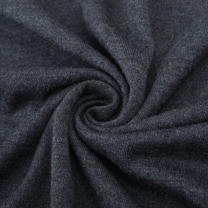 Autumn New Men's Thin Knit Sweater Business Casual V-neck Pullovers Classic Style Comfortable Slim Basic Sweater Male Brand