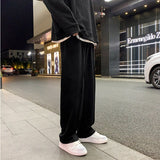 Sweatpants Men Straight Harem Pants Male Korean Man Loose Casual Pants Streetwear Sport Trousers Men's Joggers Oversize Sports