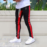 Mens Joggers Casual Pants Men Bottoms Tracksuit Hip Hop Streetwear Skinny Trousers Jogger Sweatpants Sportswear Track Pants