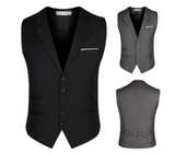 New Arrival Dress Vests For Men Slim Fit Mens Suit Vest Male Waistcoat Gilet Homme Casual Sleeveless Formal Business Jacket