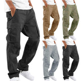 Men Cargo Pants Spring Summer Trousers Casual Pants Solid Color Trouser Male  Loose Harajuku Fashion Sweatpants Streetwear