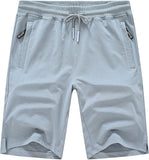 Drawstring Men's Shorts Pants Cotton Fit Slim Elastic Sports Shorts Man Casual Running Trendyol Sweatpants Male Clothing