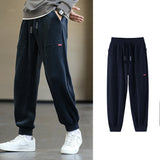 Autumn Winter Corduroy Sweatpants Men Baggy Joggers Fashion Streetwear Loose Casual Harem Pants Plus SIze 8XL