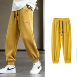 Autumn Winter Corduroy Sweatpants Men Baggy Joggers Fashion Streetwear Loose Casual Harem Pants Plus SIze 8XL