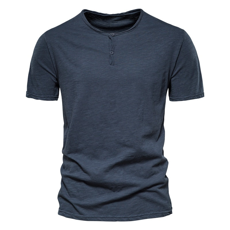 New Fashion Basic T Shirt Man Casual T-shirts Brand 100% Cotton Summer Top Men Soft Short Sleeve T Shirt Tees Blouses Shirt