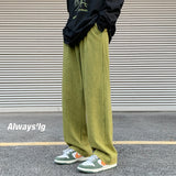 Spring Distressed Men Sweatpants Washed Loose Fashion Large Size Male Trousers Streetwear Y2K Hip Hop Man Casual Pants