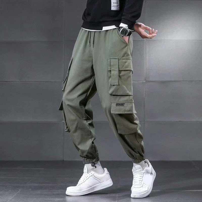 Cargo Pants Men Hip Hop Streetwear Jogger Pant Fashion Trousers Multi-Pocket Casual Joggers Sweatpants Men Pants 5XL