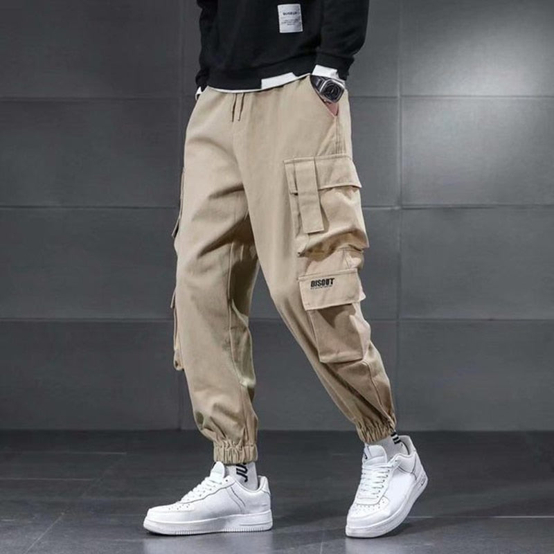 Cargo Pants Men Hip Hop Streetwear Jogger Pant Fashion Trousers Multi-Pocket Casual Joggers Sweatpants Men Pants 5XL
