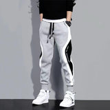Classic Streetwear Casual Men Ribbons Harem Jogging Pants Male Slim Fit Spring Cargo Pants Multi-Pockets Women Trousers Jo