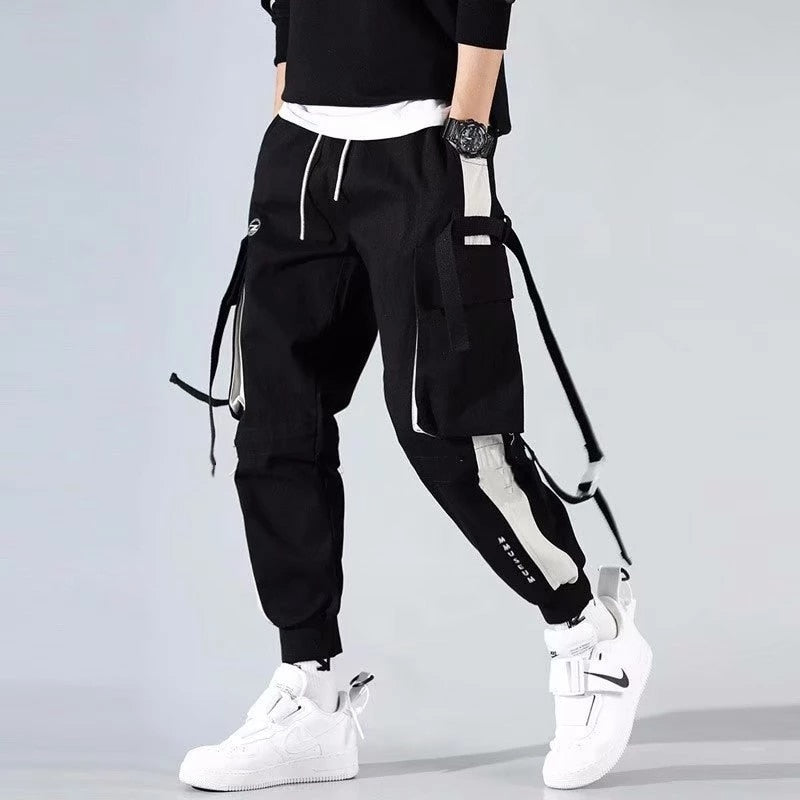 Streetwear Pockets Men's Jogger Pants Hip Hop Sweatpants Joggers Trousers Tactical Mens Pants Cargo Harem Pants Men Clothes