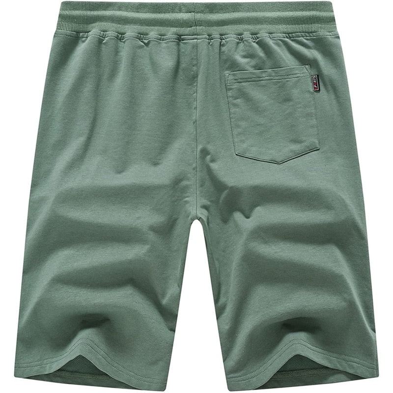 Drawstring Men's Shorts Pants Cotton Fit Slim Elastic Sports Shorts Man Casual Running Trendyol Sweatpants Male Clothing