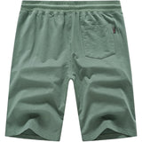 Drawstring Men's Shorts Pants Cotton Fit Slim Elastic Sports Shorts Man Casual Running Trendyol Sweatpants Male Clothing