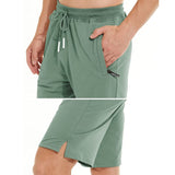 Drawstring Men's Shorts Pants Cotton Fit Slim Elastic Sports Shorts Man Casual Running Trendyol Sweatpants Male Clothing