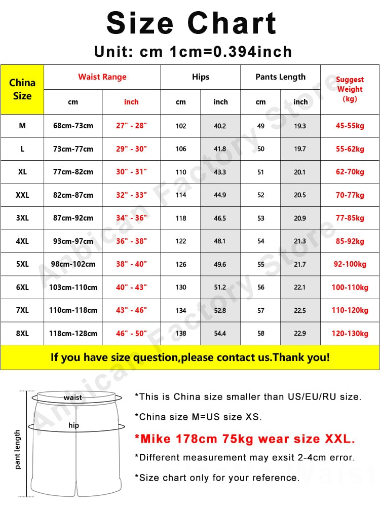 Summer Men's Shorts Plus Size Cotton Casual Baggy Sports Shorts Male Breeches Oversize Pants Wide Short Sweatpants 8XL
