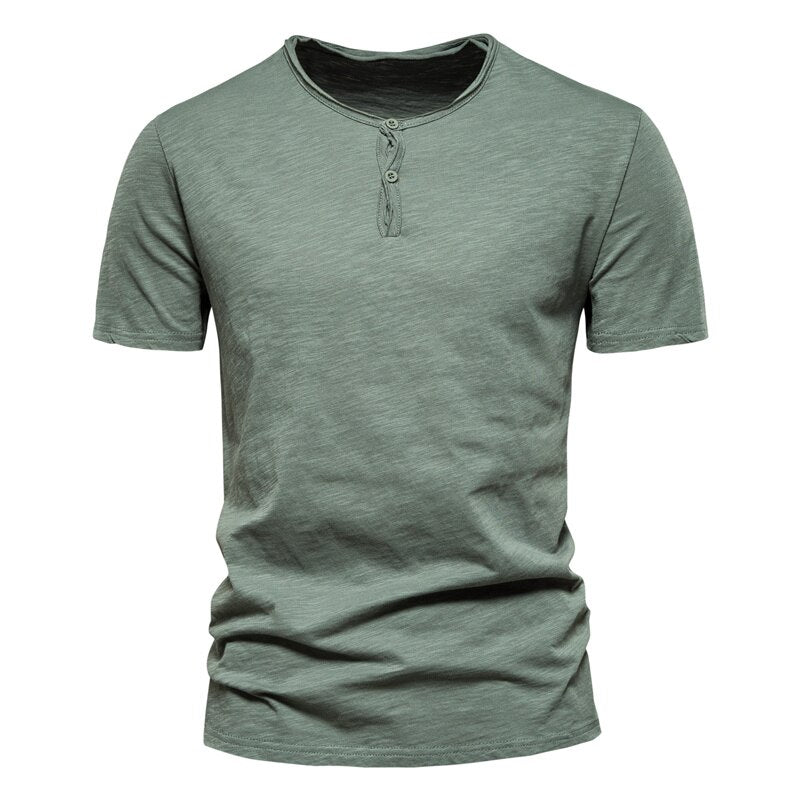 New Fashion Basic T Shirt Man Casual T-shirts Brand 100% Cotton Summer Top Men Soft Short Sleeve T Shirt Tees Blouses Shirt