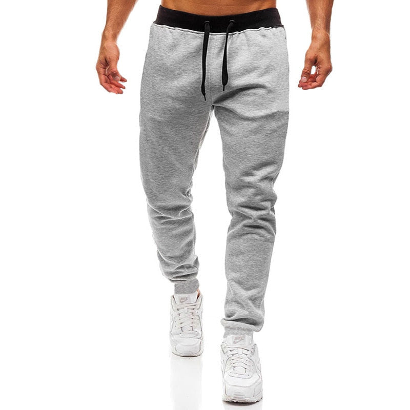 Men Loose Sport Running Stripe Sweatpants Fitness Training Pants Mens Straight Trousers Tracksuit Jogging Sportswear