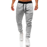 Men Loose Sport Running Stripe Sweatpants Fitness Training Pants Mens Straight Trousers Tracksuit Jogging Sportswear