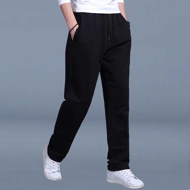 Fashion  Sports Pants Man New Spring Large Size 5XL Loose Casual Student Sweatpants Men's Straight Training Trousers Joggers