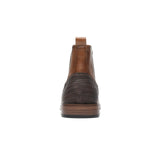 Men Chelsea Boots New Winter Men Boots Soft Leather Elastic Strap Ankle Boots Smart Formal Business Dress shoes Man S
