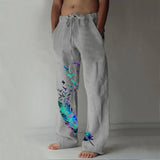 New Men's Sports Pants Casual Baggy Sweatpants Trousers Beach Holiday Yoga Jogging Pant Plus Size Fitness Pants Man Streetwear