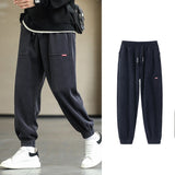 Autumn Winter Corduroy Sweatpants Men Baggy Joggers Fashion Streetwear Loose Casual Harem Pants Plus SIze 8XL