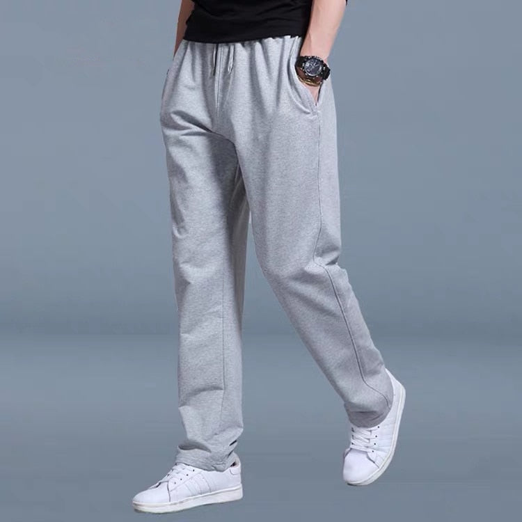 Fashion  Sports Pants Man New Spring Large Size 5XL Loose Casual Student Sweatpants Men's Straight Training Trousers Joggers