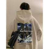 Oil Painting Mens Hoodies Fashion Unisex Pullovers Hip Hop Loose Male Streetwear Sweatshirts