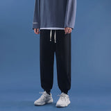 Gotmes  Men Jogger Pants Spring OutDoor Casual SweatPants Men Straight Trouser Elastic Waist Baggy Pants Men's Clothing