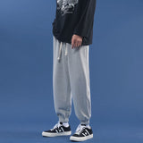 Gotmes  Men Jogger Pants Spring OutDoor Casual SweatPants Men Straight Trouser Elastic Waist Baggy Pants Men's Clothing