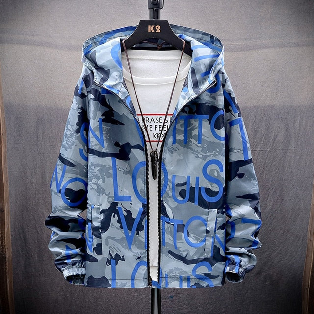 Gotmes is New! Man Casual Slim Jacket, Warm Clothes With Hood Waterproof In Spring And Autumn, Large M-4XL 5XL Mens Clothing