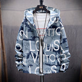 Gotmes is New! Man Casual Slim Jacket, Warm Clothes With Hood Waterproof In Spring And Autumn, Large M-4XL 5XL Mens Clothing