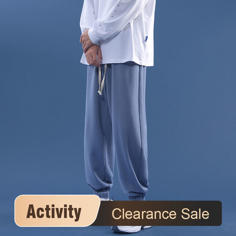 Gotmes  Men Jogger Pants Spring OutDoor Casual SweatPants Men Straight Trouser Elastic Waist Baggy Pants Men's Clothing