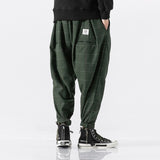 Gotmes New Plaid Men's Jogging Sweatpants Winter Men Harem Pants Casual Big Size Harajuku Woman Cargo Pants Streetwear Dropshipping
