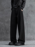 [High-End | Wrinkle-Free] Wrinkle-Free High-End Men's Loose Straight Trousers | for Spring And Summer | with a Draping Effect