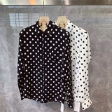 Men Spring High Quality Printed Leopard Shirts Men Fashion Casual Business Shirts Male Long Sleeve Slim Fit Blouses O203