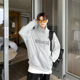 Half Turtleneck Oversized Sweatshirt