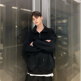 Half Turtleneck Oversized Sweatshirt