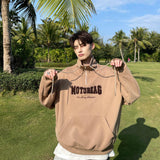 Half Turtleneck Oversized Sweatshirt