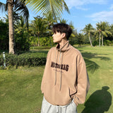 Half Turtleneck Oversized Sweatshirt