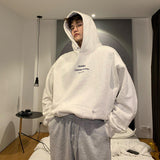 Loose Hooded Sweatshirt