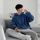 Loose Hooded Sweatshirt