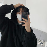 Loose Hooded Sweatshirt