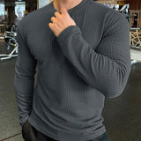 Men sweatshirt Autumn Winter Fashion Knitting Long Sleeves Europe America New fitness Clothes Pullover Gym Running Sportswear