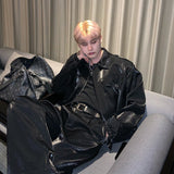 Metallic Sparkly Jacket & Pants Set