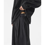 black men fashion urban Italian Style Naples Suit Pants Draping High-Grade Suit Pants Ruan Handsome Loose Straight Casual Pants