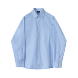 outfits for men Myq British Yupi Men's Long-Sleeved Shirt Autumn New Korean Style Loose High-Grade All-Matching Shirt