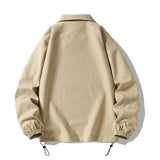 90s fashion men Men's Jacket Spring Loose Hong Kong Style Trendy Brand Pu Shuai Casual Baseball Uniform Spring Jacket Men's Top Clothes